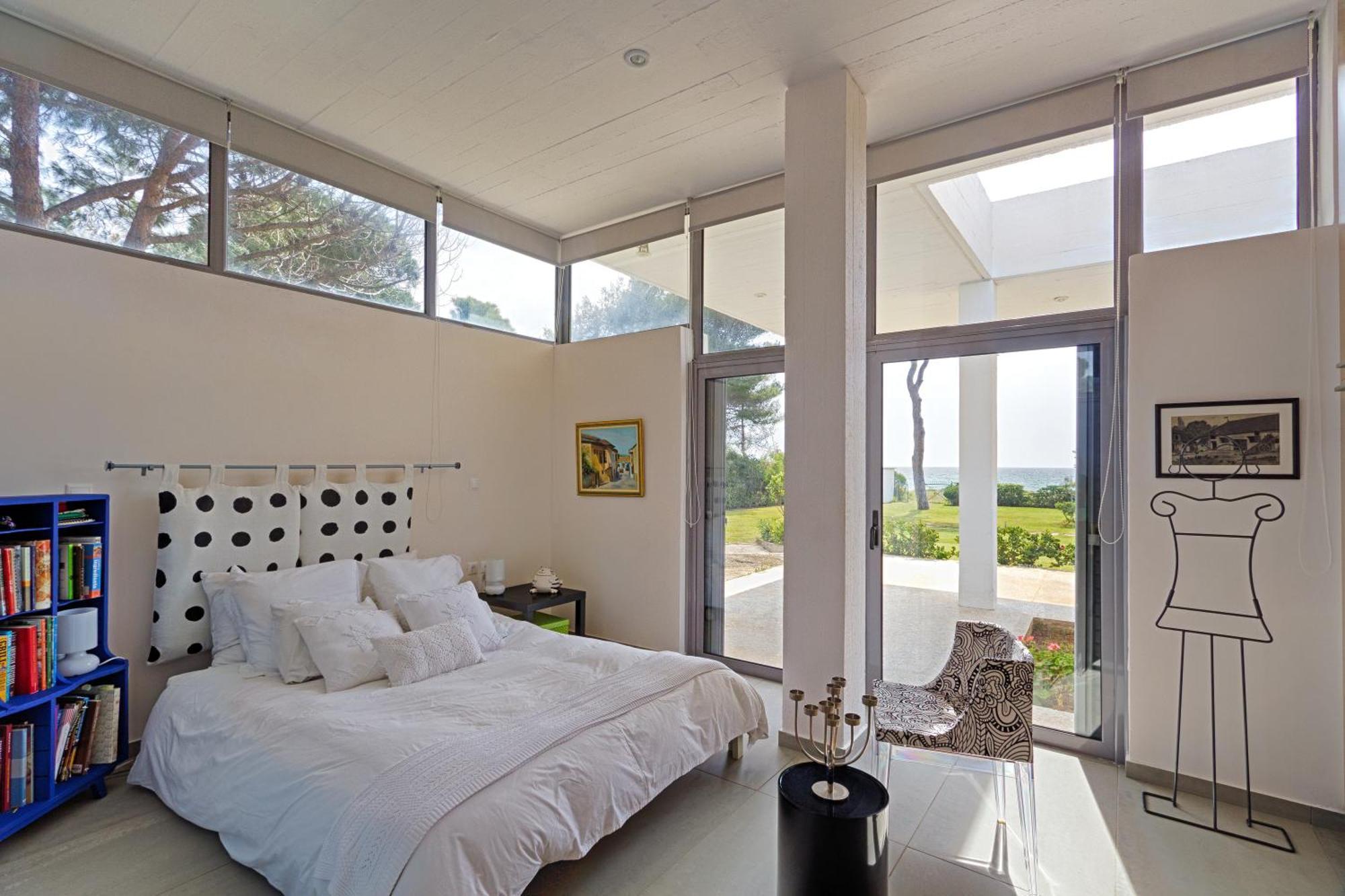 Beachfront Villa Hoopoe Schinias, Marathon Екстер'єр фото